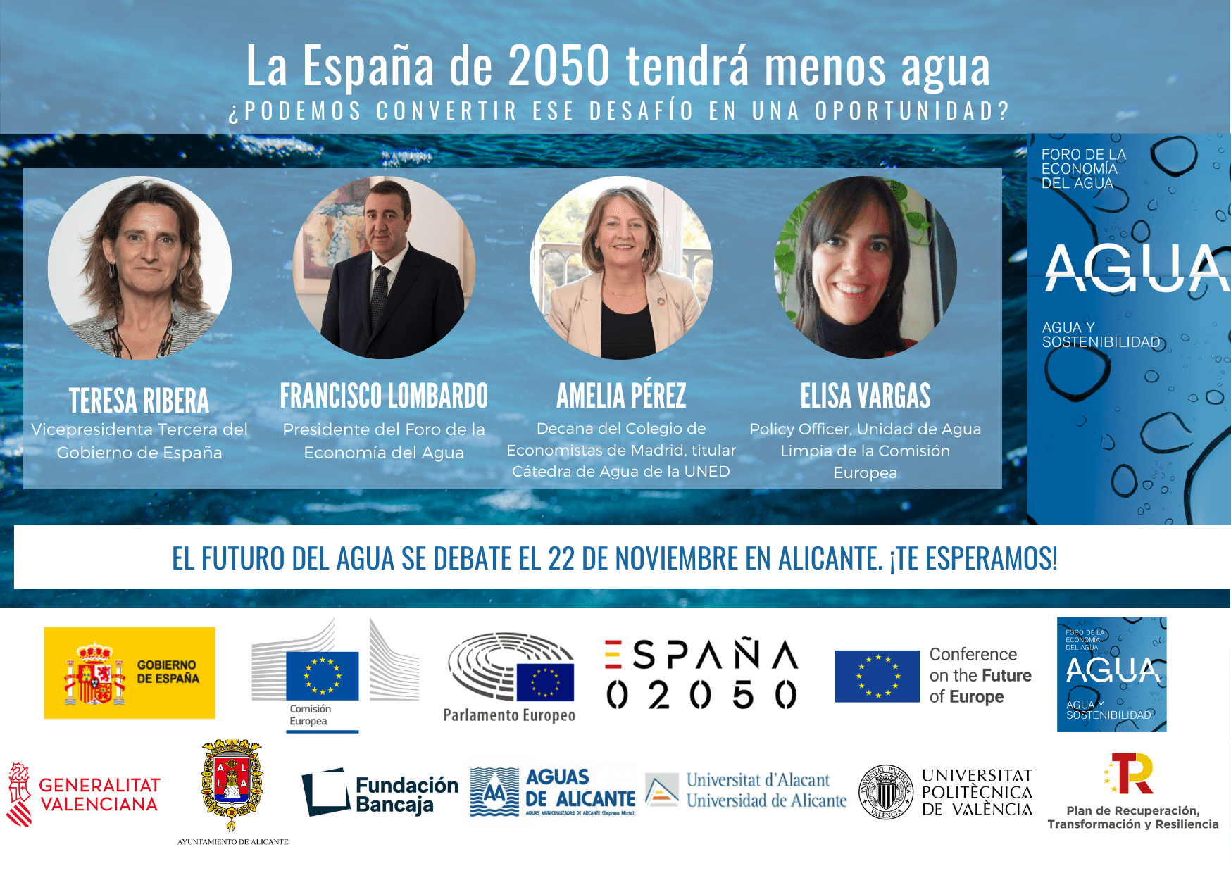 El Foro de la Economía del Agua se suma a los Diálogos sobre el Futuro ...