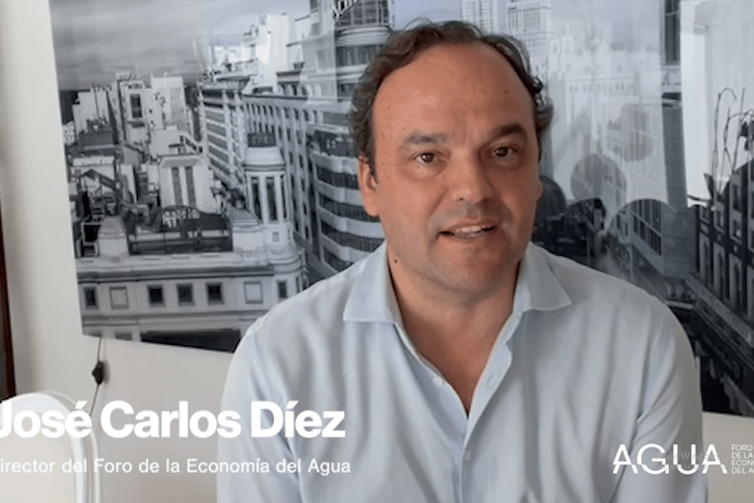 José Carlos Díez, director del Foro de la Economía del Agua